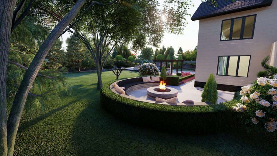 Ландшафтный дизайн в современном стиле