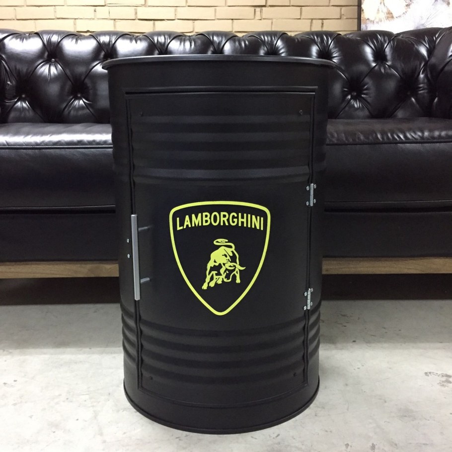 Черная бочка матовая