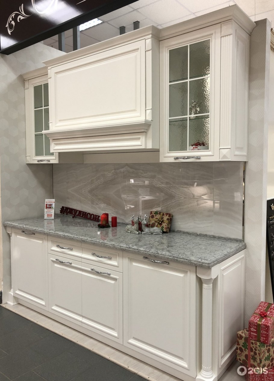 Кухня Неоклассика Мария белая