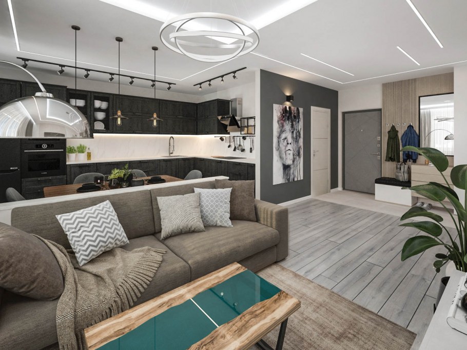 Green Park проект квартиры