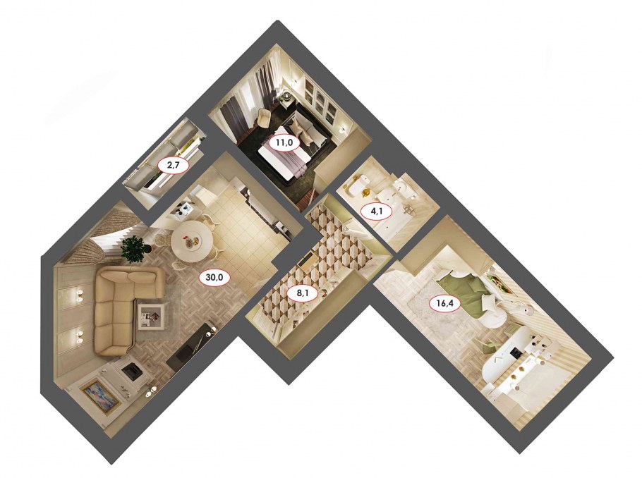 Интерьеры Коммунарки