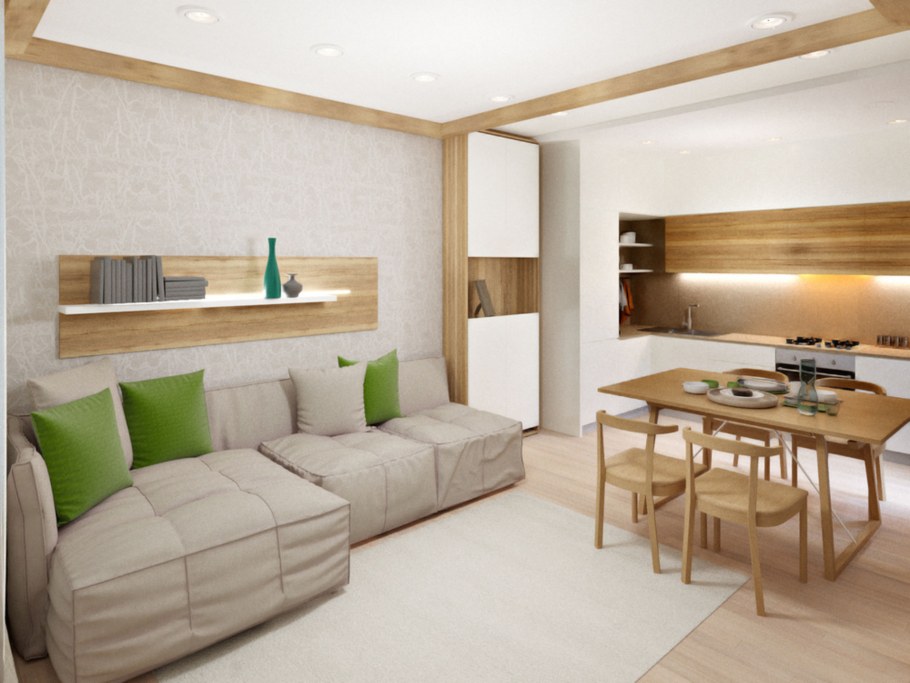 Грин парк кухня гостиная