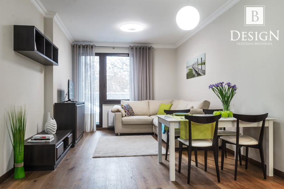 Дизайн проект квартиры 75 кв м в современном стиле