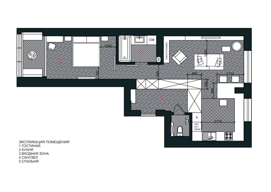 Ольховский парк интерьеры
