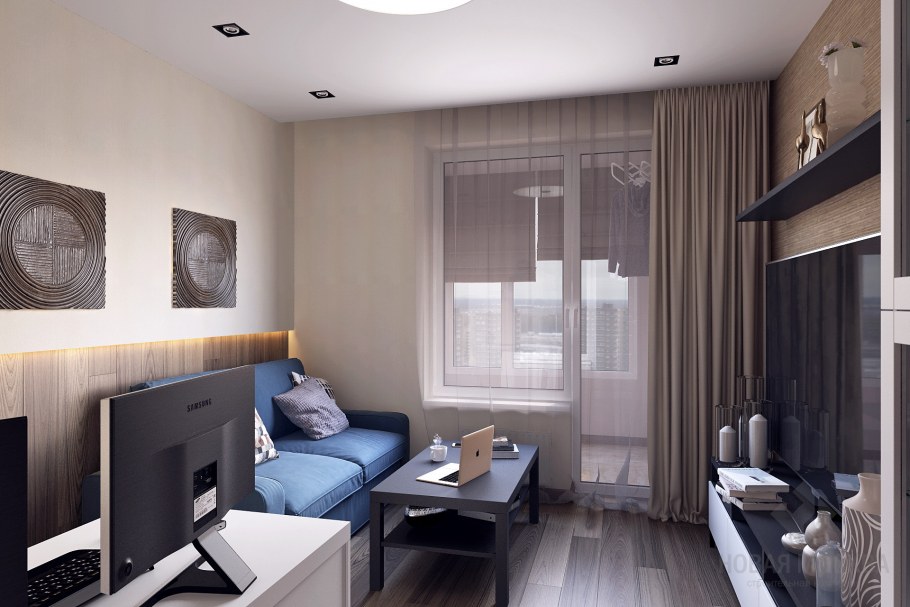 Дизайн квартиры 76 кв м