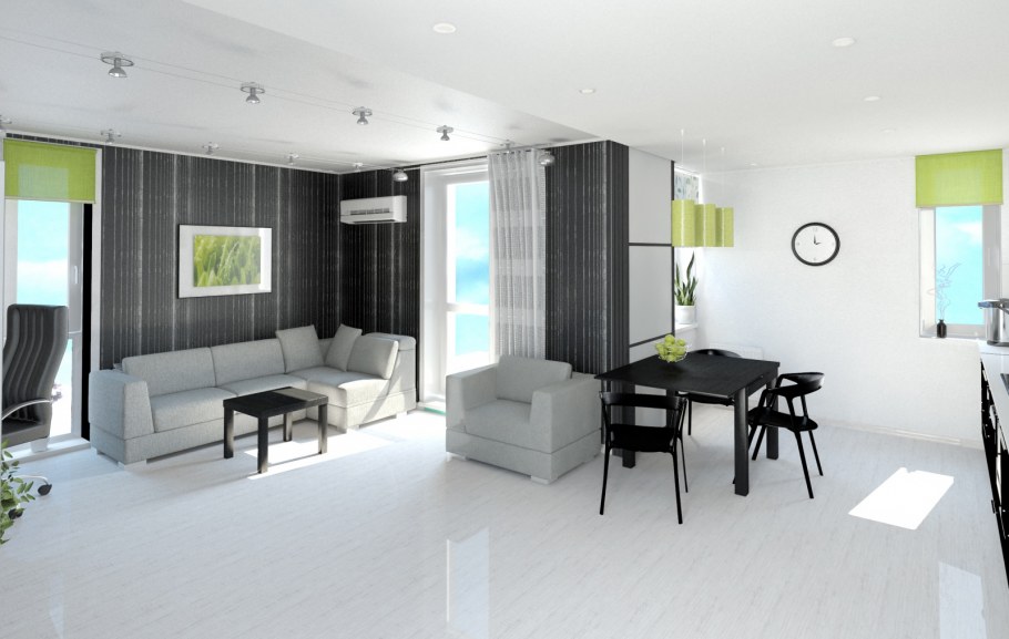 Проект двухкомнатной квартиры 81 кв.м Нижневартовск