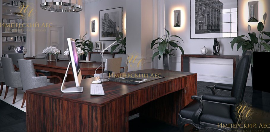 Кабинет руководителя интерьер современный