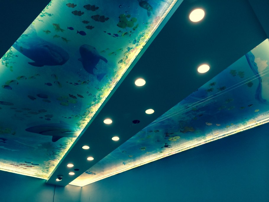 Фигурный потолок