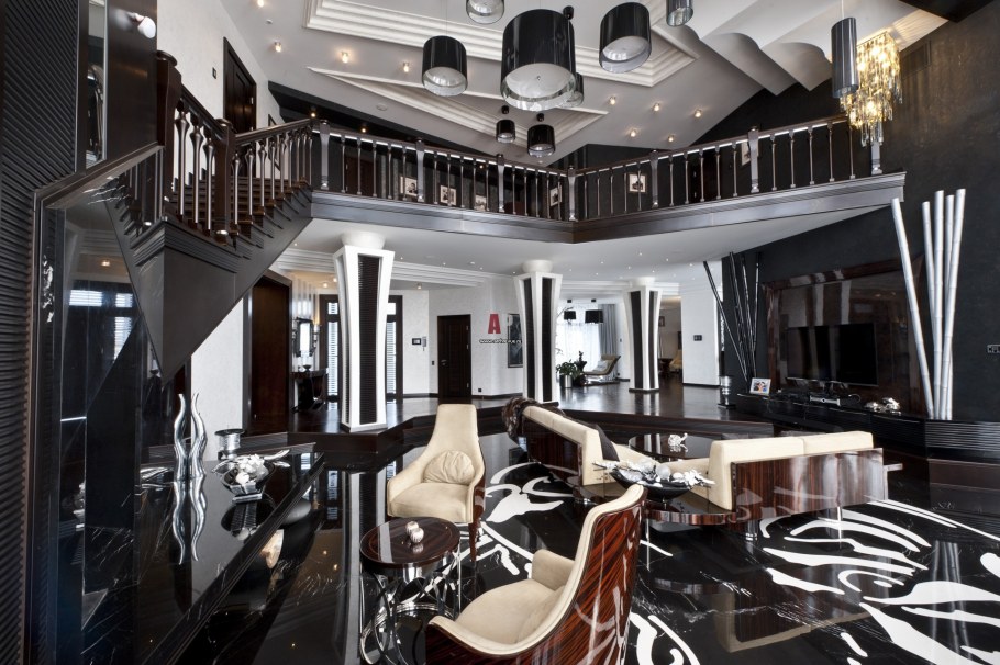 Арт-деко стиль в интерьере