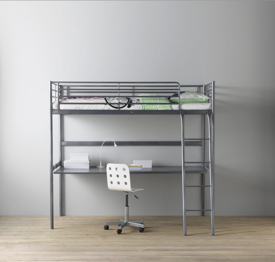 Кровать-чердак ikea СВЭРТА