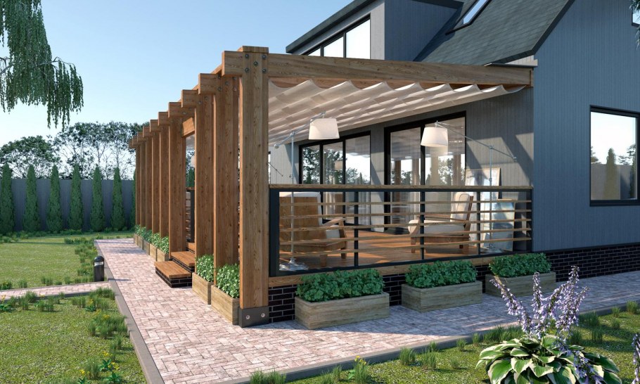 Детинец пристройка веранды