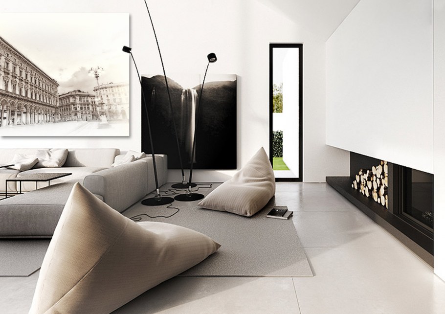 Интерьер Минимализм гостиная