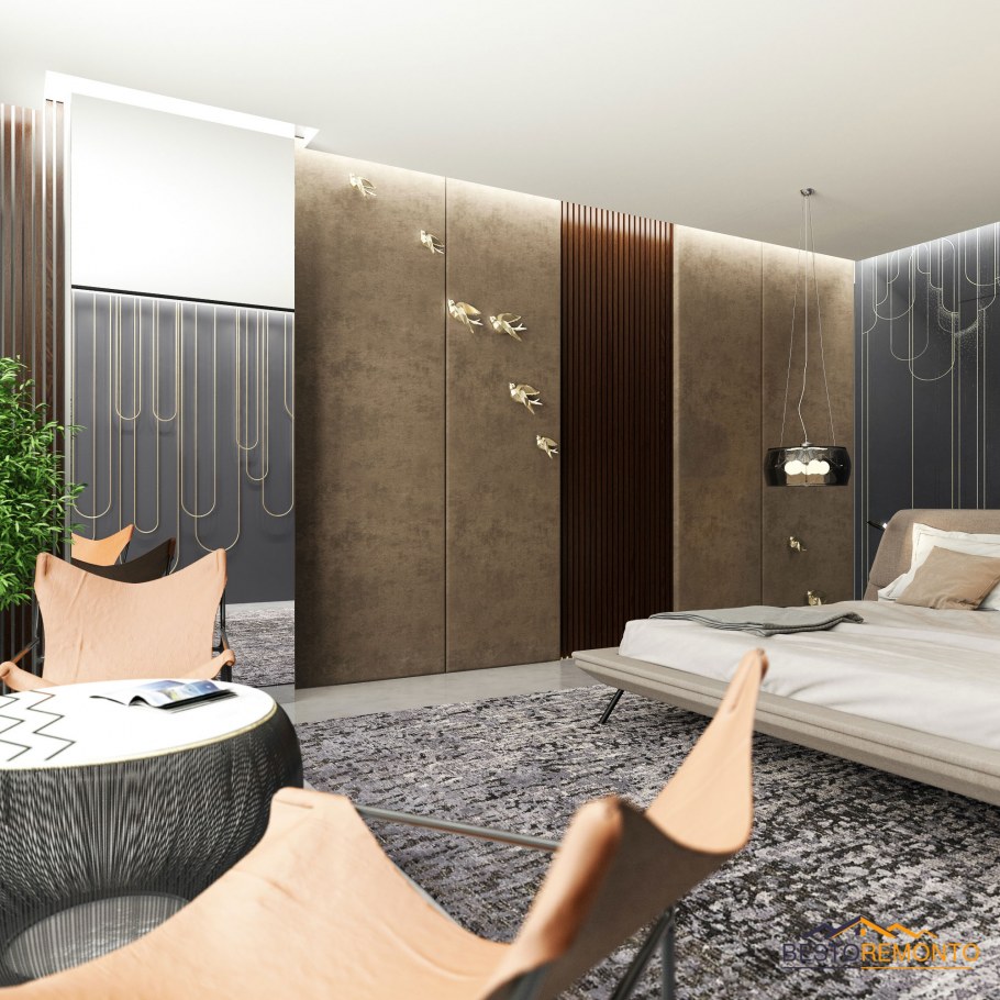 Спальня в современном стиле