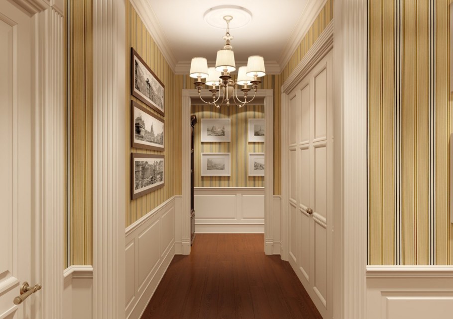 Прихожая в английском стиле