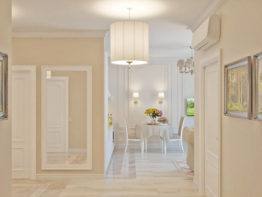 Прихожая в полоску