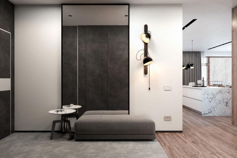 Деревянные планки в интерьере