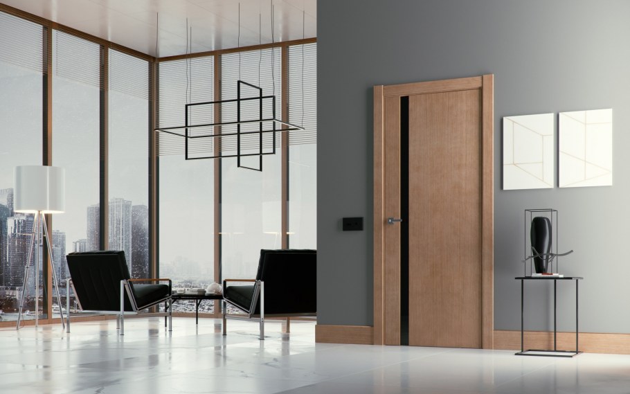 Двери в интерьере квартиры в современном стиле