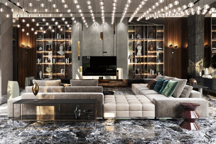 Интерьер ресторан в стиле Нью Йорка Сохо