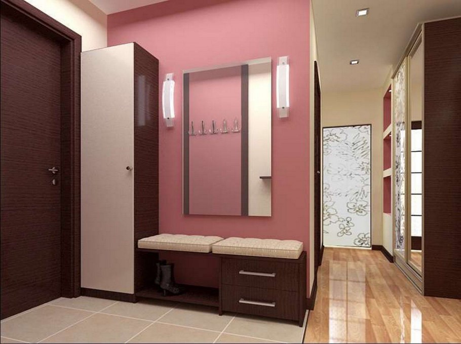 Прямоугольная прихожая