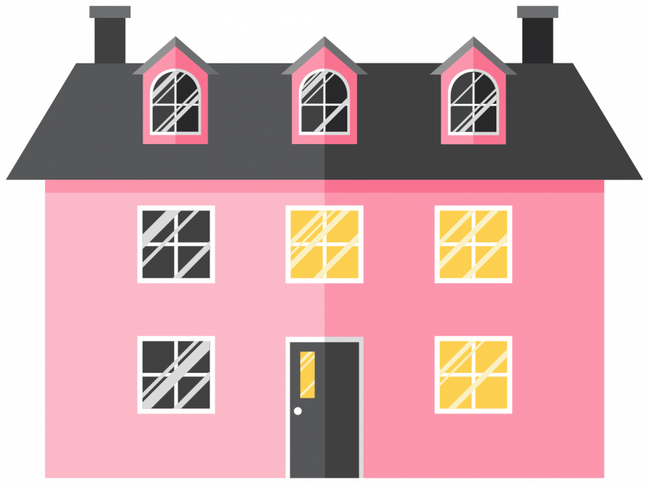 Фасад дома вектор