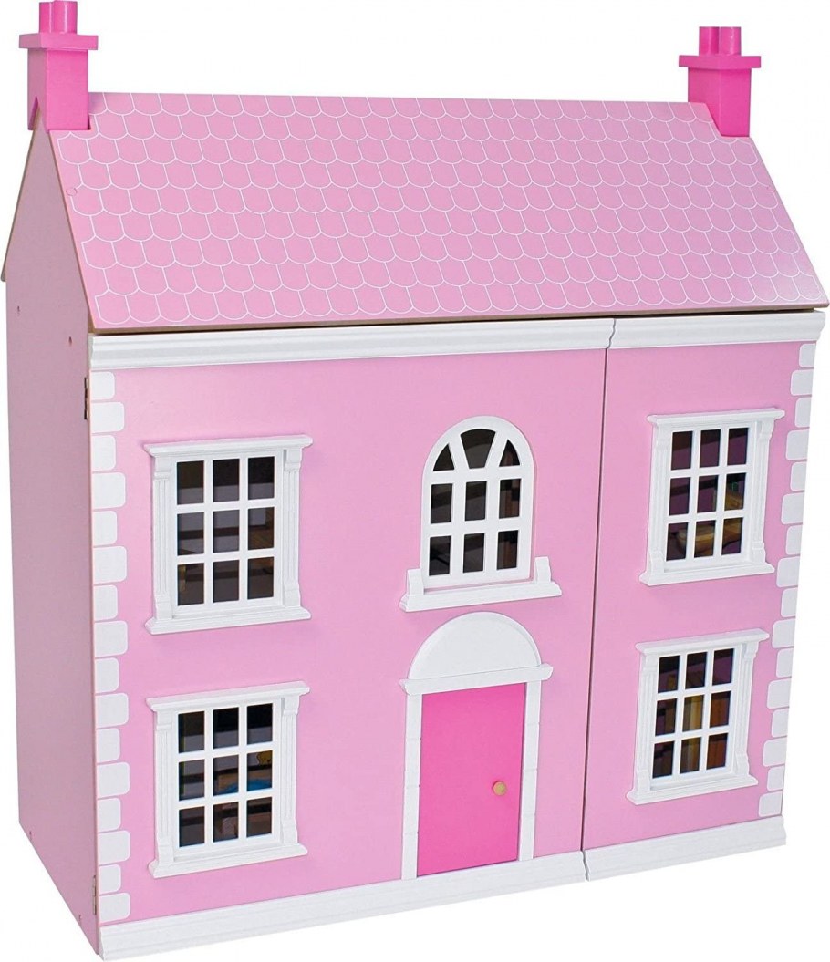 Розовый дом для детей