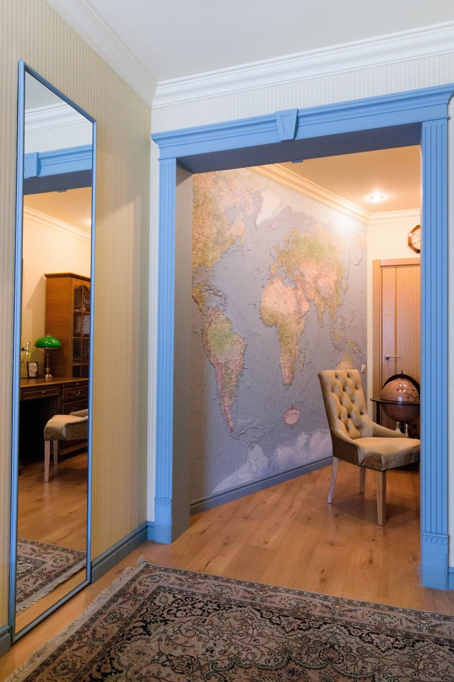 Декор проема в стене