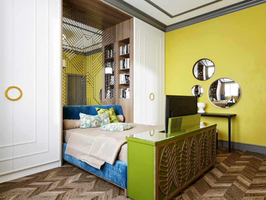 Зонирование детской комнаты