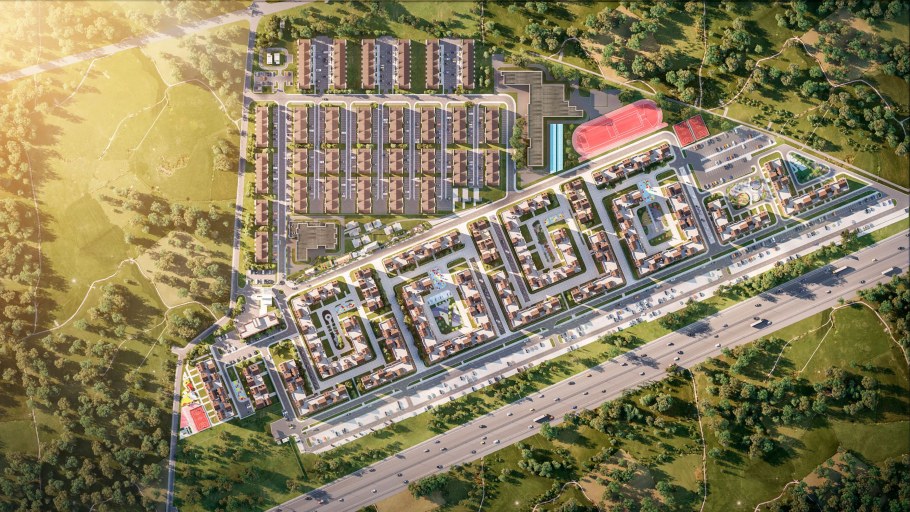 Схема центрального парка Нью-Йорка