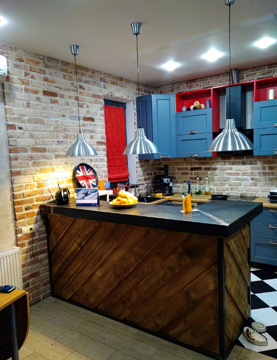 Стойка бара лофт