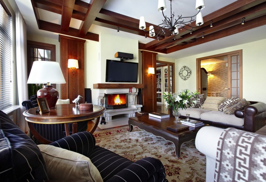 Стиль Шале в интерьере квартиры