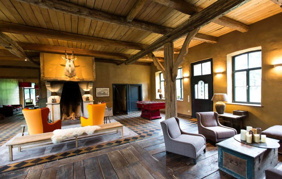 Фахверк в стиле Кантри