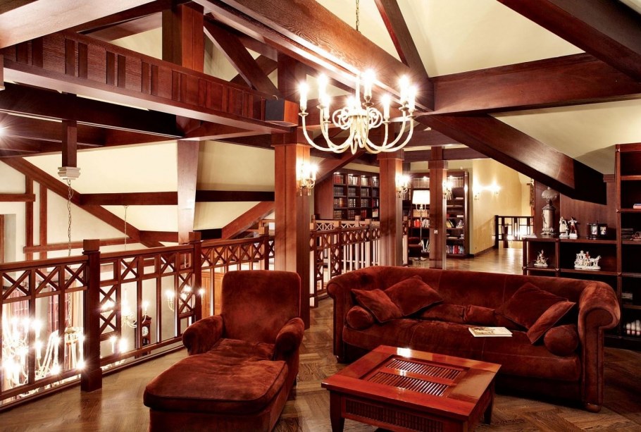 Гостиная в баварском стиле