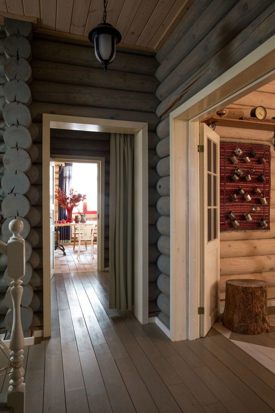 Интерьер деревянного дома