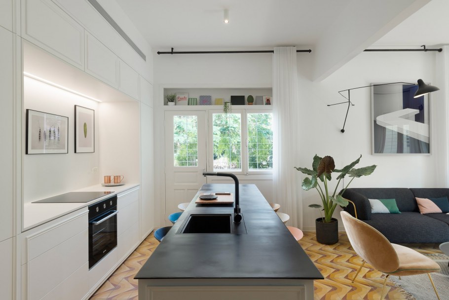 Гостиная в стиле Баухауз