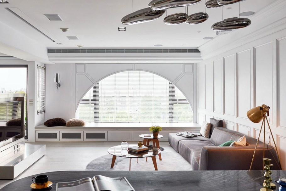 Баухауз интерьер гостиная