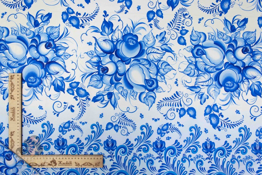 Стиль Гжель в интерьере квартиры