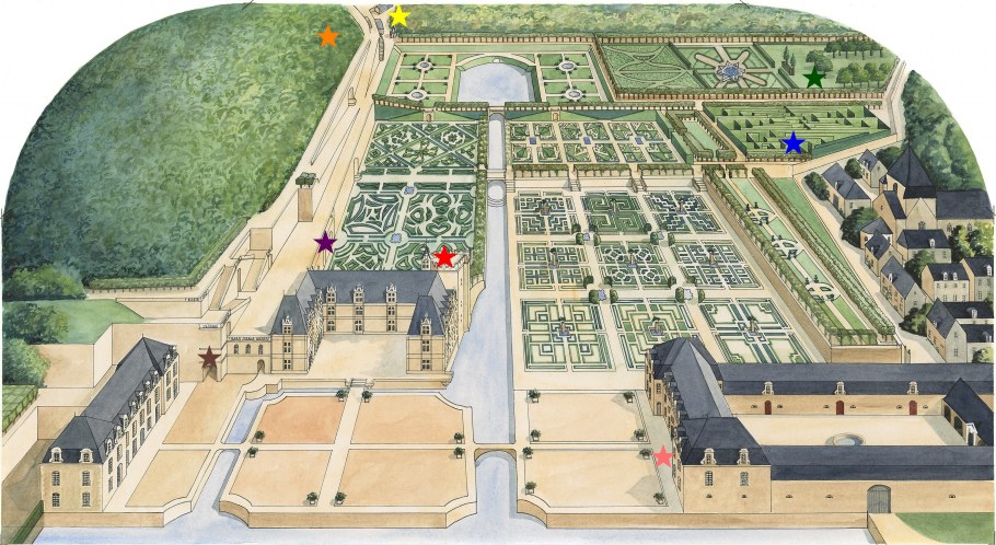 Замок Пьерфон план