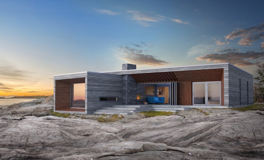 Норвегия этнодеревня