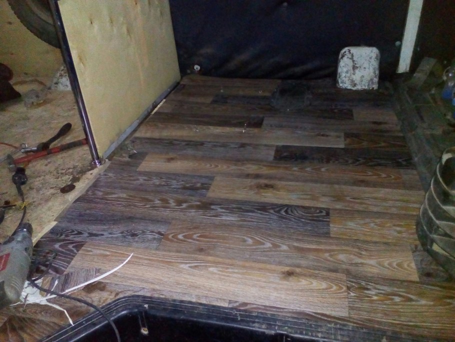 Пол в гараже