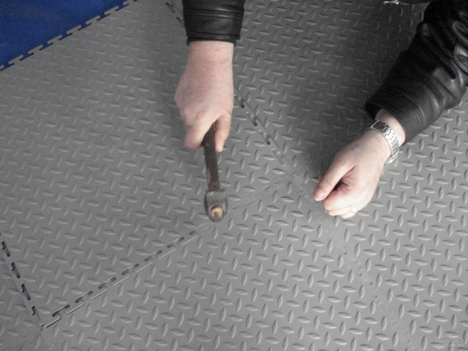 Сборный пол ПВХ плитка УНИПОЛ