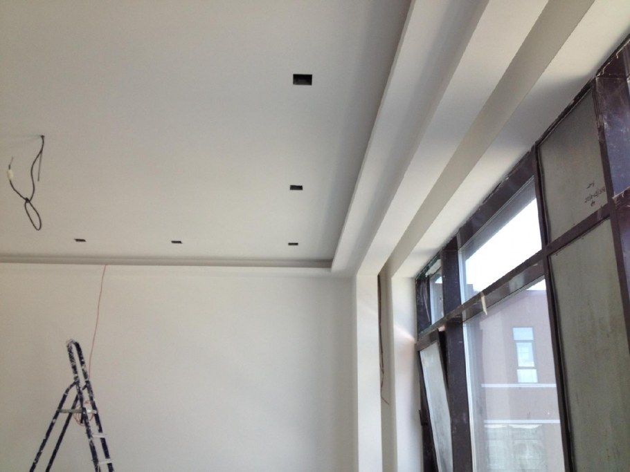 Кондиционер в гипсокартонной нише