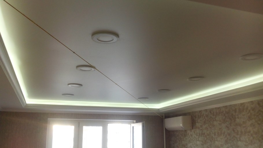 Фигура потолок из гипсокартона