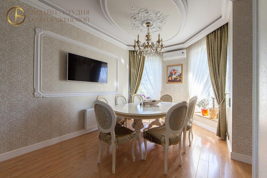 Камин лепнина в классическом интерьере