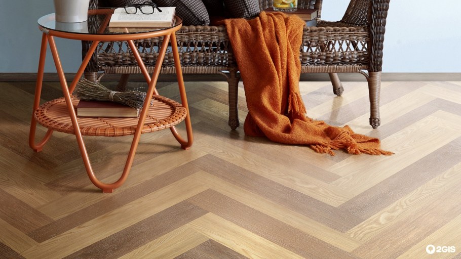 Кварц виниловый ламинат укладка