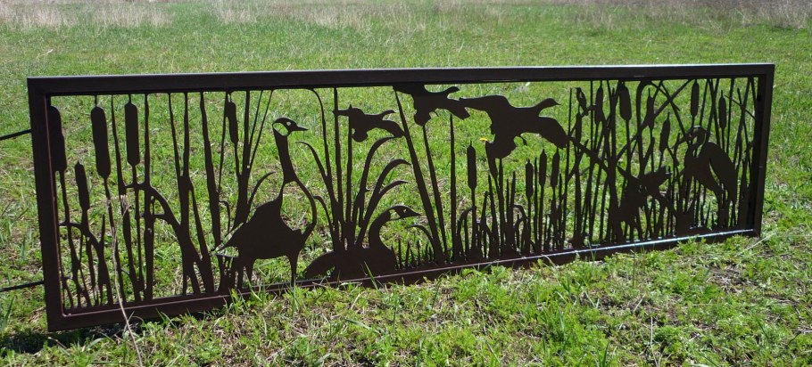 Забор из плазменной резки