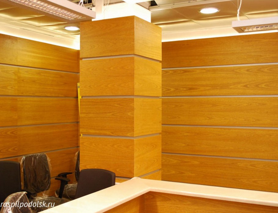 Пластиковые панели для стен в офисе