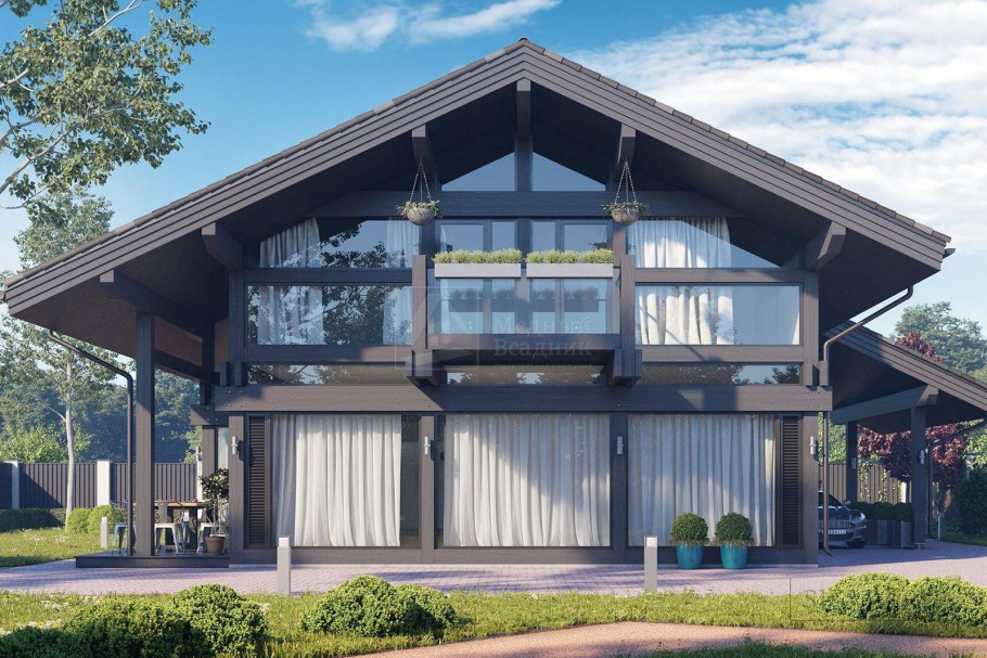 HUF haus фахверк Шале