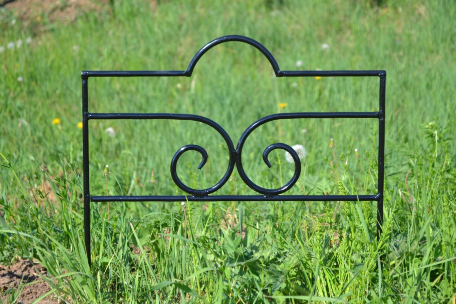 Железные ограждения для клумб