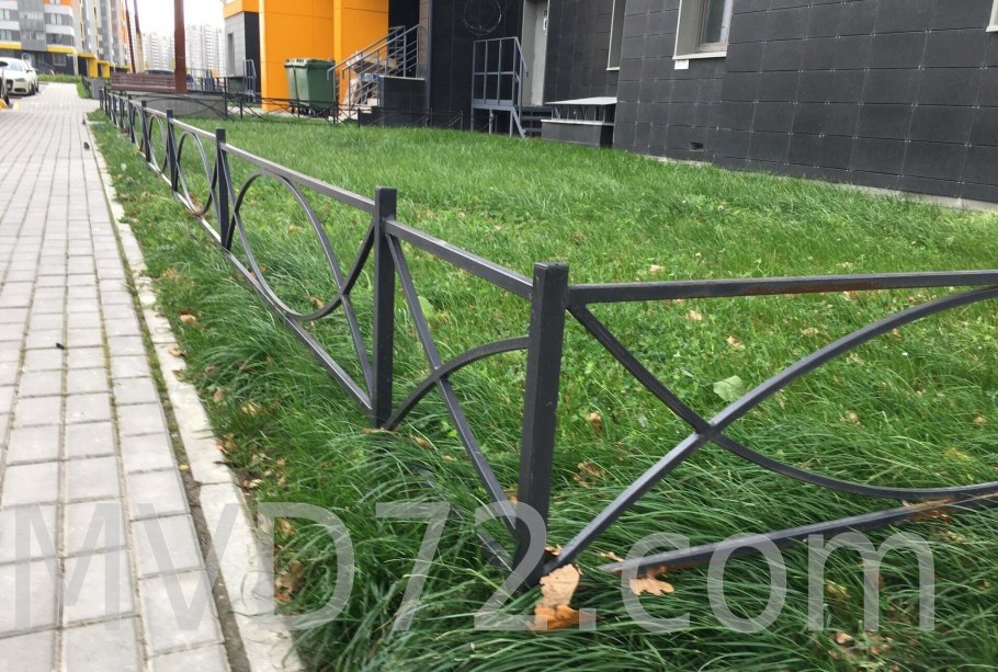 Ограждение газона