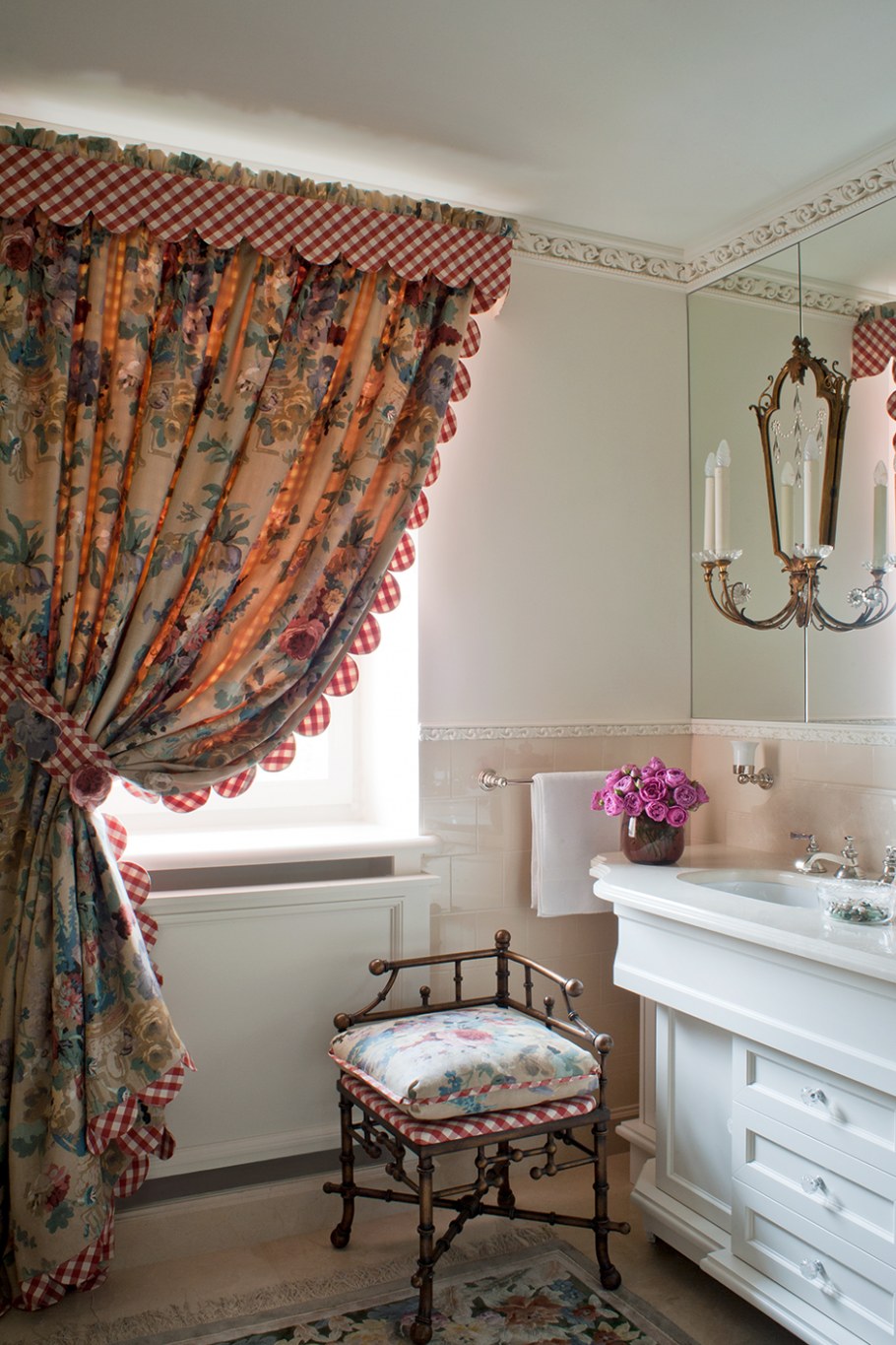 Шторы в русском стиле